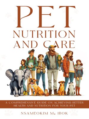 cover image of Pet Nutrition and Care